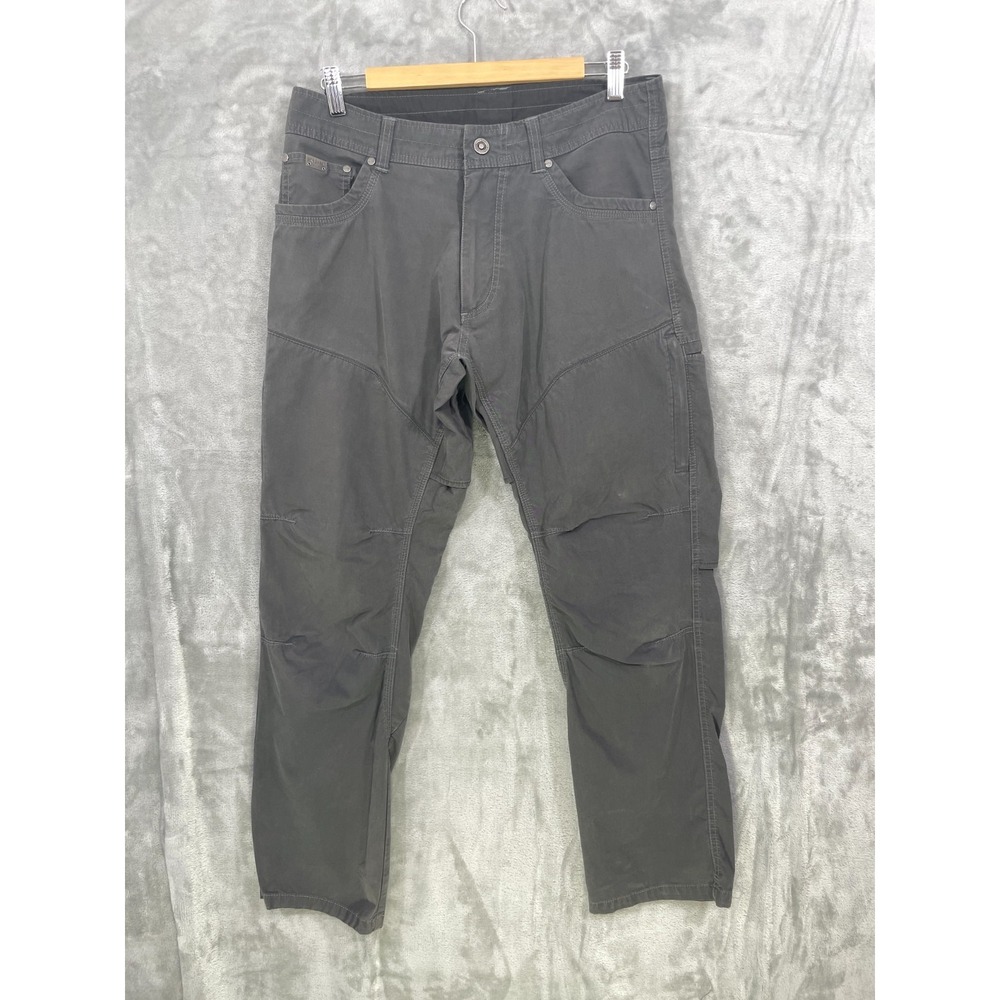 KUHL Konfidant Air Pants Mens 32x30 Charcoal Gray Vented Hiking Outdoor 5098